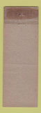 Matchbook Cover - Weiss Cafe Helena MT WEAR