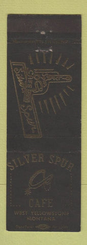 Matchbook Cover - Silver Spur Cafe West Yellowstone MT