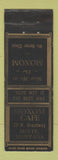 Matchbook Cover - Moxom Cafe Butte MT WEAR