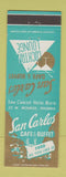 Matchbook Cover - San Carlos Cafe Buffet Phoenix AZ