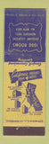 Matchbook Cover - Hotels Sacramento San Francisco Los Angeles Oakland CA