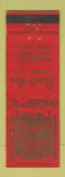 Matchbook Cover - Toni's Restaurant Fishkill NY