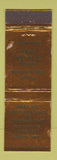 Matchbook Cover - Mergus Restaurant Canton OH WEAR