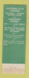 Matchbook Cover - Wright's Town House Richmond VA