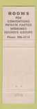 Matchbook Cover - Gartner Haus Estes Park Colorado restaurant
