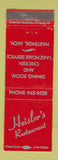 Matchbook Cover - Heisler's Restaurant Hastings MI