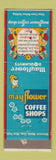 Matchbook Cover - Mayflower Coffee Shops CHAIN WEAR