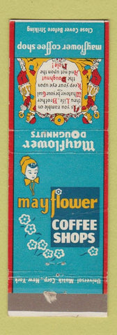 Matchbook Cover - Mayflower Coffee Shops CHAIN WEAR