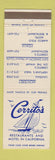 Matchbook Cover - Cerrito's Restaurant Monterey Visalia CA