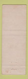 Matchbook Cover - Bowling Green Cafe New York City WEAR