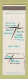 Matchbook Cover - Four Winds Restaurant Fort Worth TX