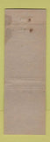 Matchbook Cover - Kaiden Motor Court Restaurants Greenfield IN WORN