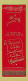 Matchbook Cover - National Title Los Angeles CA WORN