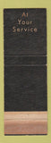 Matchbook Cover - National Title Los Angeles CA WORN