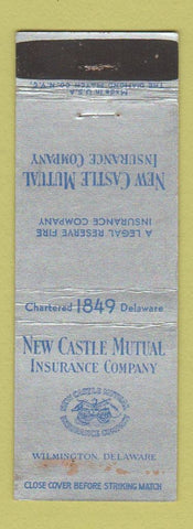 Matchbook Cover - New Castle Mutual Insurance Wilmington DE WEAR