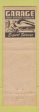Matchbook Cover - Community Auto Service AAA Newington CT?