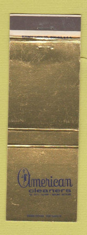 Matchbook Cover - American Cleaners Midland MI