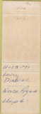 Matchbook Cover - Pierre's Restaurant Burbank CA