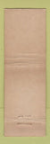 Matchbook Cover - Howard Marsh's Mayfair Club West Orange NJ