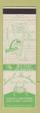 Matchbook Cover - Louis C Hasslinger Restaurant Baltimore MD