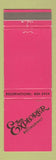 Matchbook Cover - The Explorer Restaurant Rockville MD