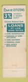 Matchbook Cover - The Citizens National Bank  PA? WEAR