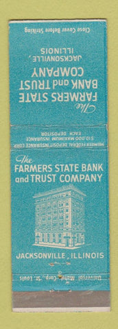 Matchbook Cover - Farmers State Bank and Trust Jacksonville FL WEAR