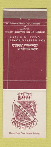 Matchbook Cover - Beef and Bottle Cleveland OH restaurant