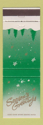 Matchbook Cover - Union Pacific Railroad Christmas
