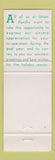 Matchbook Cover - Union Pacific Railroad Christmas