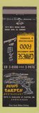 Matchbook Cover - Ming Garden Chinese Restaurant Shorewood WI