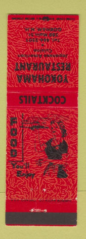 Matchbook Cover - Yokohama Restaurant Gorham NH