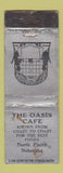 Matchbook Cover - The Oasis Cafe North Platte NE WORN