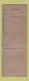 Matchbook Cover - The Oasis Cafe North Platte NE WORN