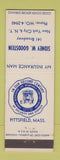 Matchbook Cover - Sidney W Goodstein Insurance New York City Berkshire Life