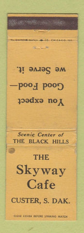 Matchbook Cover - Skyway Cafe Custer SD WEAR