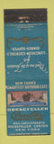 Matchbook Cover - Rockefeller Center Promenade Cafe New York City WORN