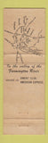 Matchbook Cover - Pettibone Tavern Simsbury CT