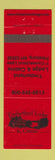 Matchbook Cover - Timberland Lodge Cabins Pittsburg NH