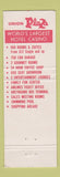 Matchbook Cover - Union Plaza Hotel Casino Las Vegas NV