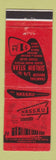 Matchbook Cover - The Nassau Restaurant Pennsauken NJ