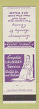 Matchbook Cover - Laundermagic Laundry Muncie IN