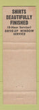 Matchbook Cover - Laundermagic Laundry Muncie IN