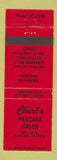 Matchbook Cover - Charl's Pancake Haven Florence OR