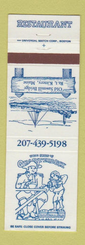 Matchbook Cover - Quarterdeck Restaurant Kittery ME