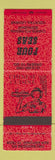 Matchbook Cover - Four Seas Chinese Polynesian Restaurant San Antonio TX