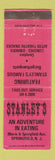 Matchbook Cover - Stanley's Restaurant Springfield NJ