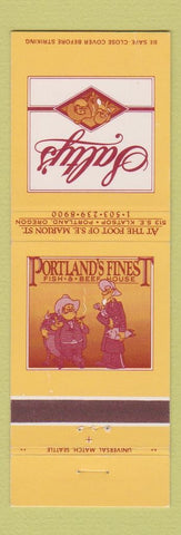 Matchbook Cover - Salty's Portland OR Fish Beef House