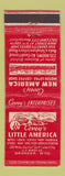 Matchbook Cover - Covey's Little Amera Granger WY Salt Lake City UT