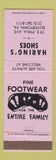 Matchbook Cover - HARing's Shoes Boyertown PA